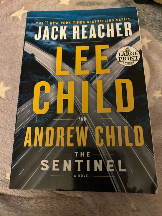 random house Other - Large Print Jack Reacher Lee Child And Andrew Child The Sentinel Book Novel